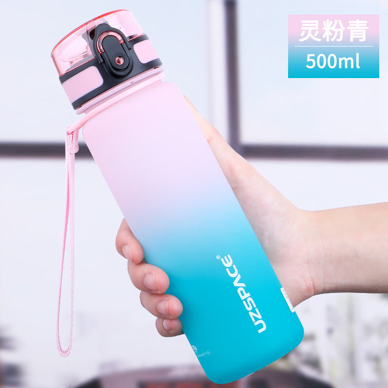 Bouteille d'eau portable de grande capacité pour le sport