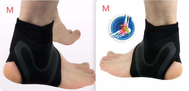 Chevillère de soutien pour entorse de la cheville, housse de protection pour la récupération des entorses de l'articulation de la cheville, support fixe pour le sport, la course à pied et l'entraînement