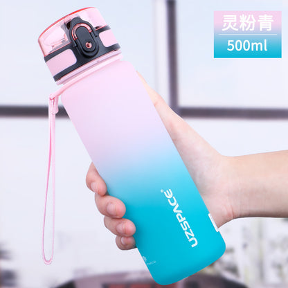 Bouteille d'eau portable de grande capacité pour le sport