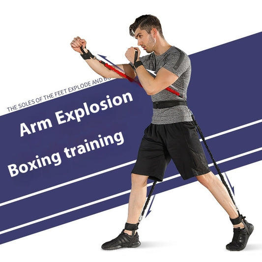 Corde élastique pour boxe, entraînement des jambes, puissance explosive