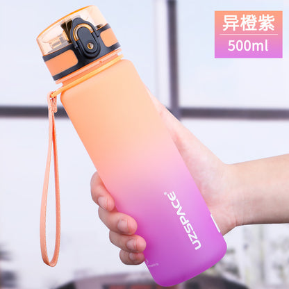 Bouteille d'eau portable de grande capacité pour le sport