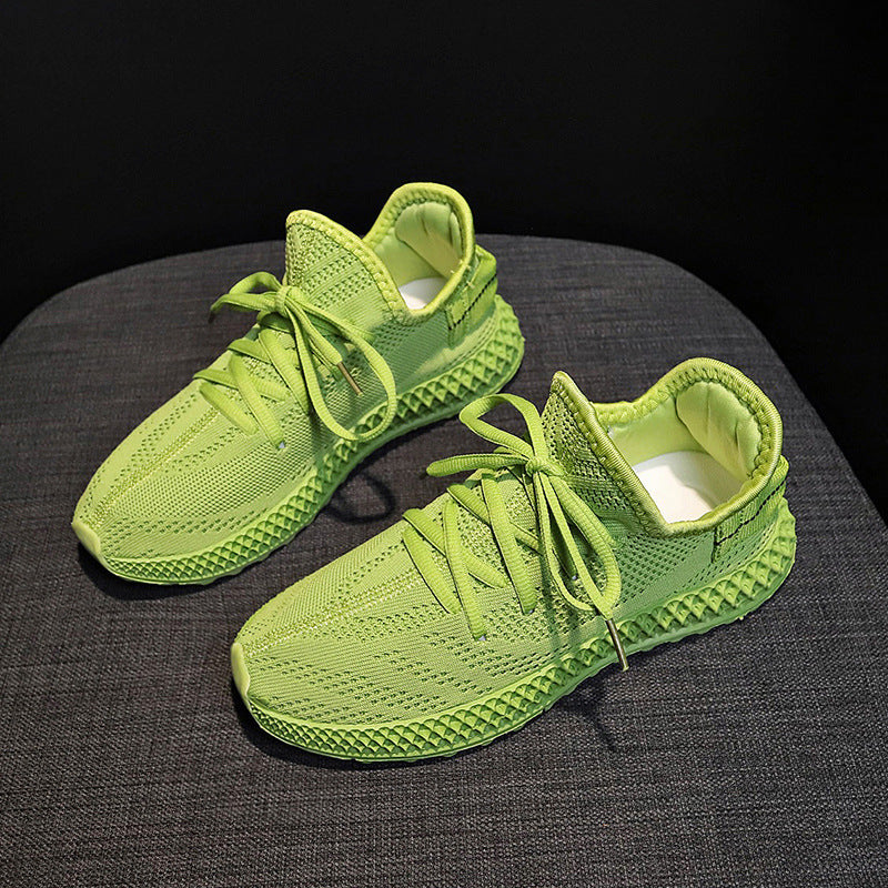 Baskets tendance couleur bonbon pour femmes