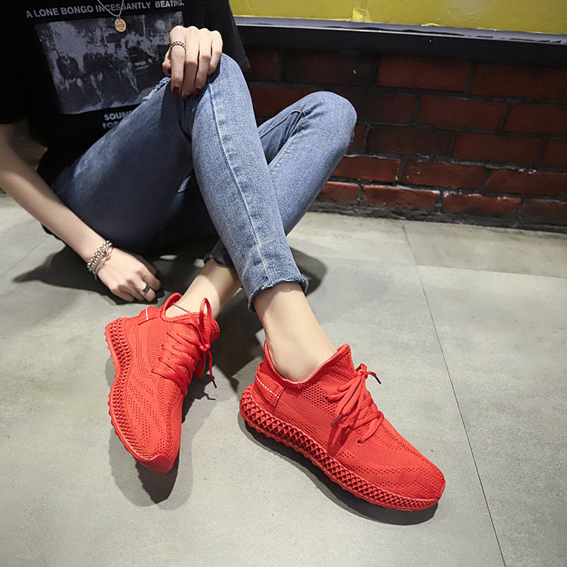 Baskets tendance couleur bonbon pour femmes