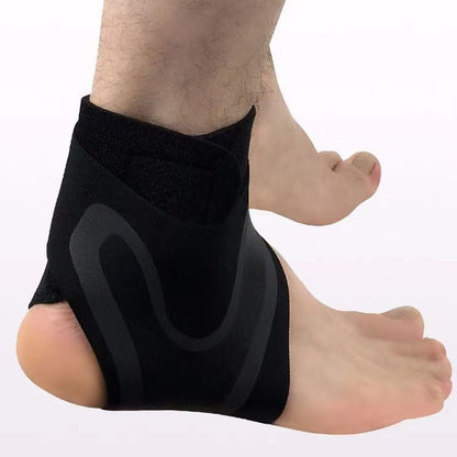 Chevillère de soutien pour entorse de la cheville, housse de protection pour la récupération des entorses de l'articulation de la cheville, support fixe pour le sport, la course à pied et l'entraînement