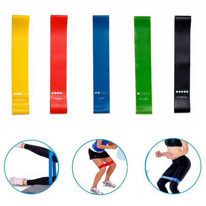 Bandes de résistance en caoutchouc pour yoga, Pilates, entraînement sportif
