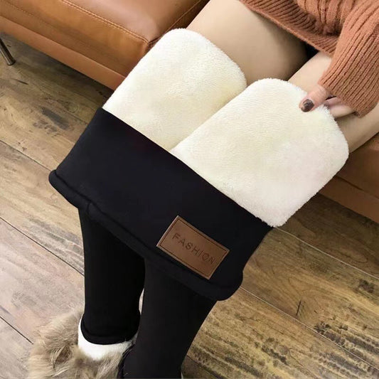 Leggings taille haute en cachemire pour femme