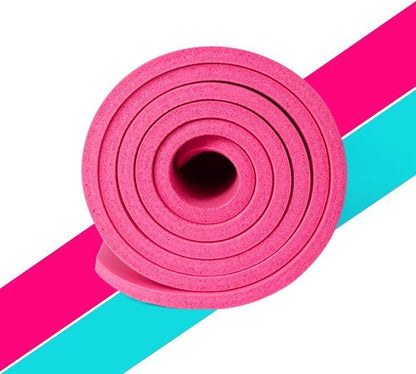 Tapis de yoga haut de gamme de 10 mm d'épaisseur
