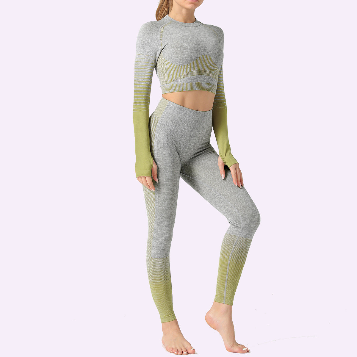 Ensembles de yoga pour femmes Gym Fitness 2 pièces Ensemble de sport