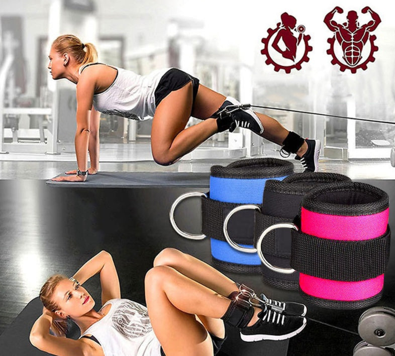 Sangle de cheville réglable , poids de cheville, pour la gym, l'haltérophilie, le fitness, 1/2 pièces