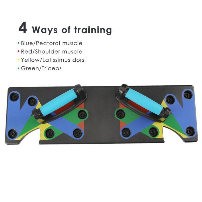 Support de pompes Edge 9 en 1 pour exercices de musculation