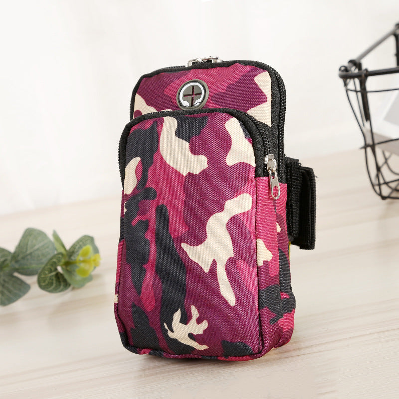 Sac de poignet camouflage imperméable pour téléphone portable