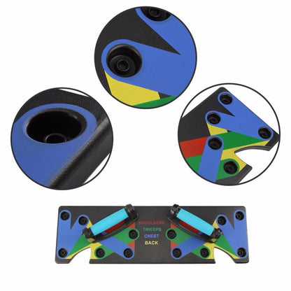 Support de pompes Edge 9 en 1 pour exercices de musculation