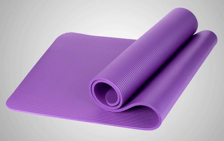 Tapis de yoga haut de gamme de 10 mm d'épaisseur