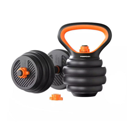 Haltères, kettlebells, barres, combinaison multifonctionnelle six en un