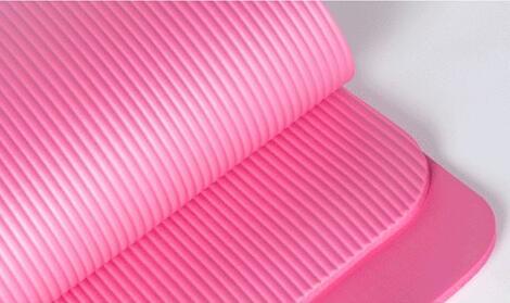 Tapis de yoga haut de gamme de 10 mm d'épaisseur