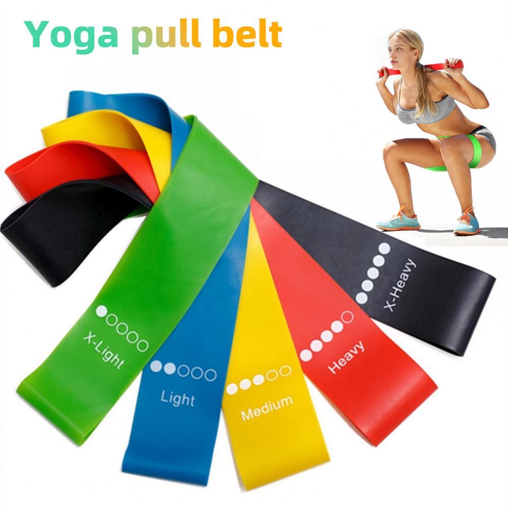 Bandes de résistance en caoutchouc pour yoga, Pilates, entraînement sportif