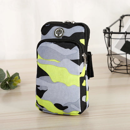 Sac de poignet camouflage imperméable pour téléphone portable