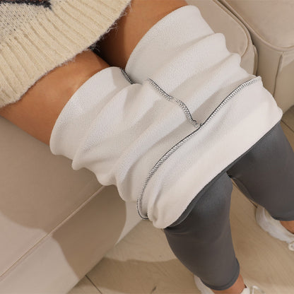 Leggings taille haute en cachemire pour femme