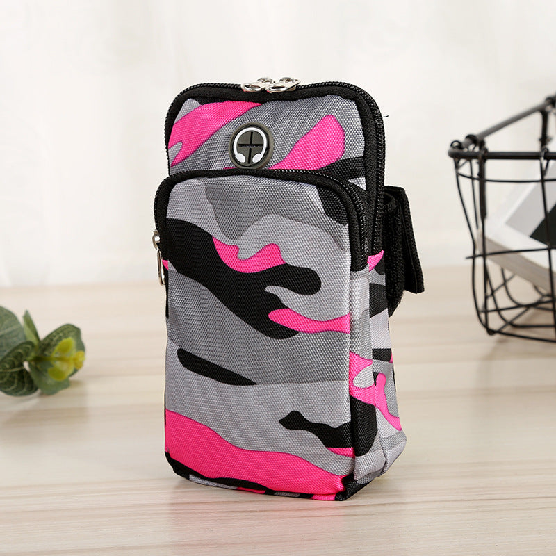Sac de poignet camouflage imperméable pour téléphone portable