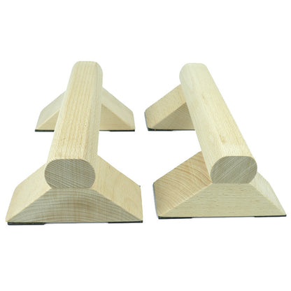 Support de pompes en bois en hêtre massif