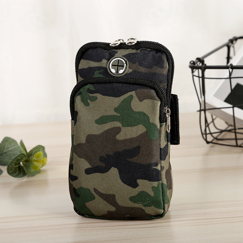 Sac de poignet camouflage imperméable pour téléphone portable