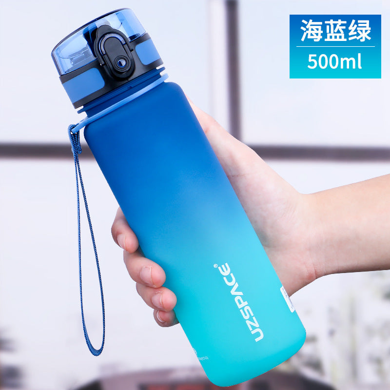 Bouteille d'eau portable de grande capacité pour le sport