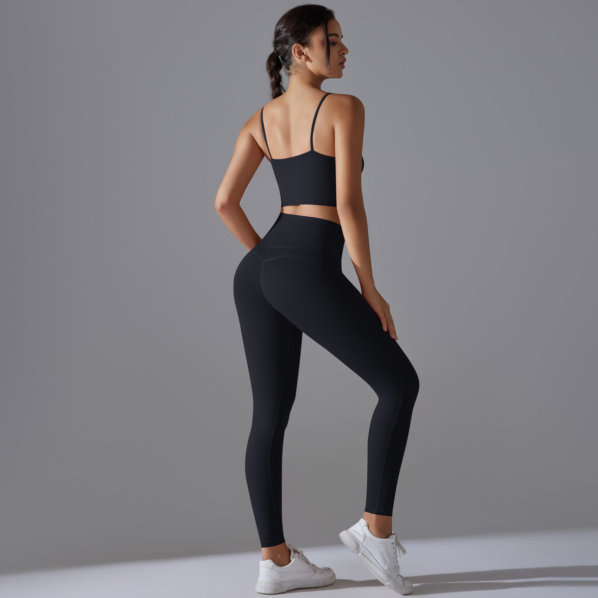 Combinaison de sport à bretelles pour le fitness