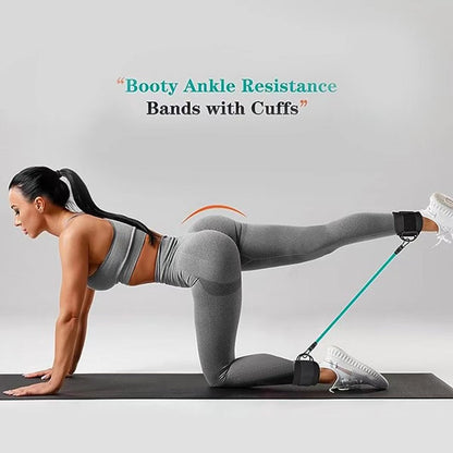 Bandes de résistance pour chevilles, force des hanches et des jambes, corde de traction