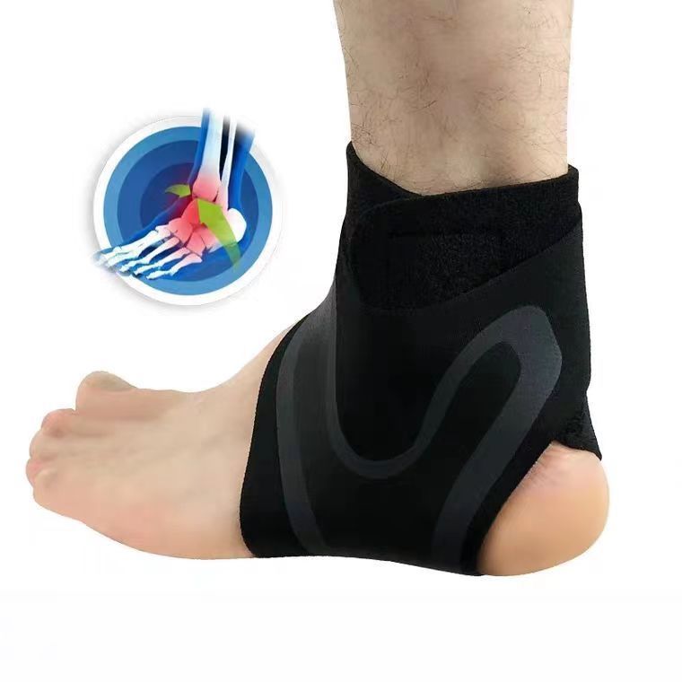 Chevillère de soutien pour entorse de la cheville, housse de protection pour la récupération des entorses de l'articulation de la cheville, support fixe pour le sport, la course à pied et l'entraînement