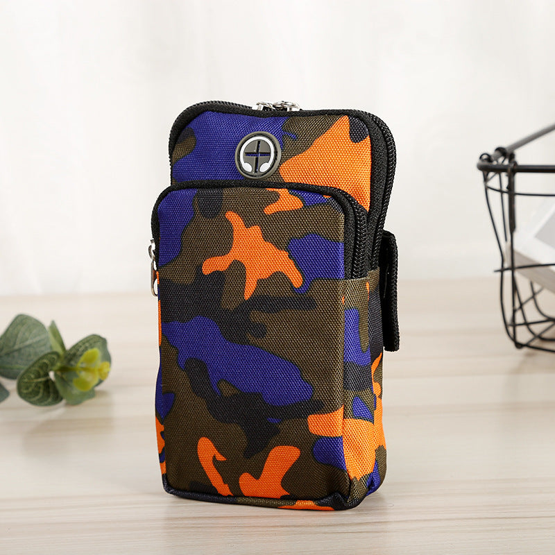 Sac de poignet camouflage imperméable pour téléphone portable