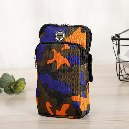 Sac de poignet camouflage imperméable pour téléphone portable