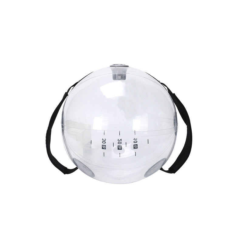 Ballon de fitness gonflable avec sac à eau et contrepoids