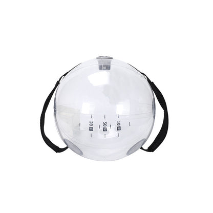 Ballon de fitness gonflable avec sac à eau et contrepoids