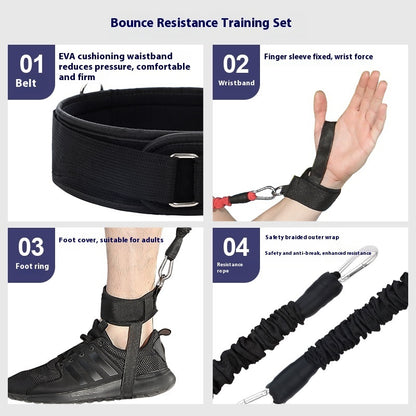 Corde élastique pour boxe, entraînement des jambes, puissance explosive